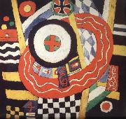 Marsden Hartley THe Iron Cross oil on canvas